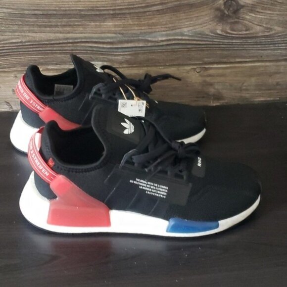 New Adidas NMD Black Sneakers Classic Casual Streetwear Everyday Walking Shoes - Picture 5 of 11